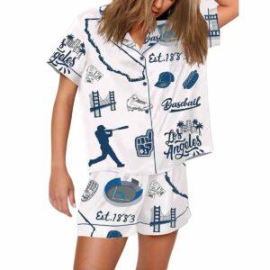 Dodgers Baseball World Series Champions Pajama Set
