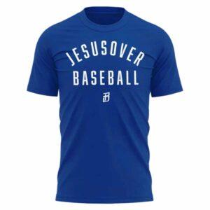 Dodgers Jesus Over Baseball Shirt