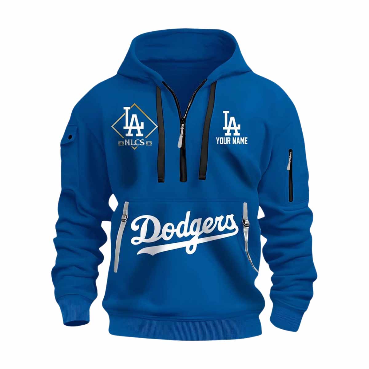 Dodgers NLCS 2025 Quarter Zip Hoodie Dodgers NLCS 2025 Quarter Zip Hoodie