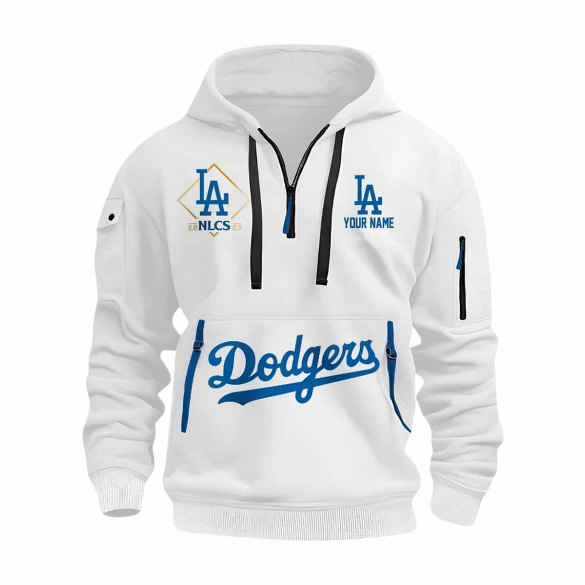 Dodgers NLCS 2025 Quarter Zip Hoodie Dodgers NLCS 2025 Quarter Zip Hoodie