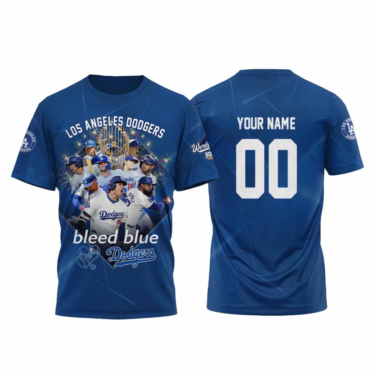 Dodgers World Series Bleed Blue 2025 Shirt Dodgers World Series Bleed Blue 2025 Shirt