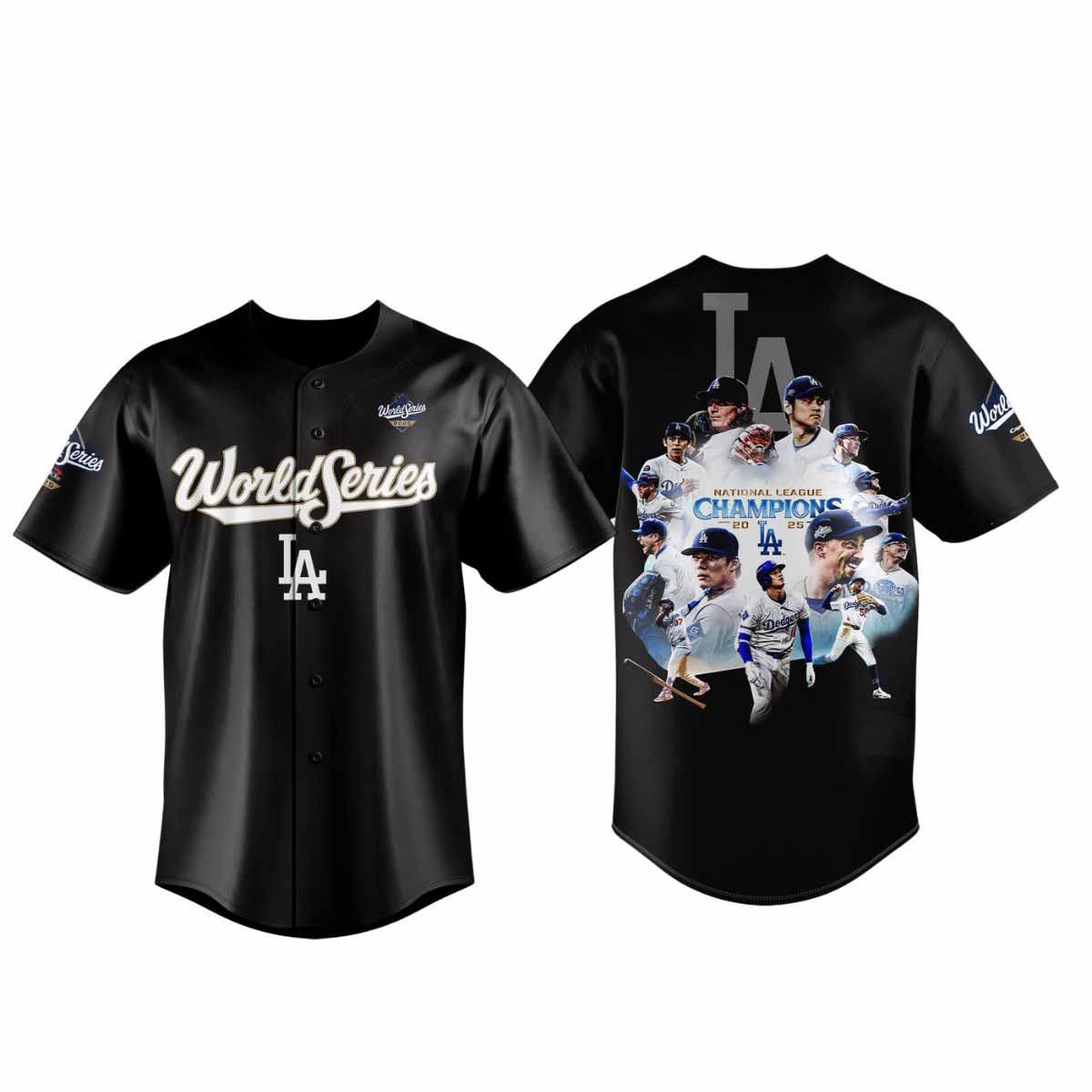 Dodgers World Series National League Champions 2025 Jersey Dodgers World Series National League Champions 2025 Jersey