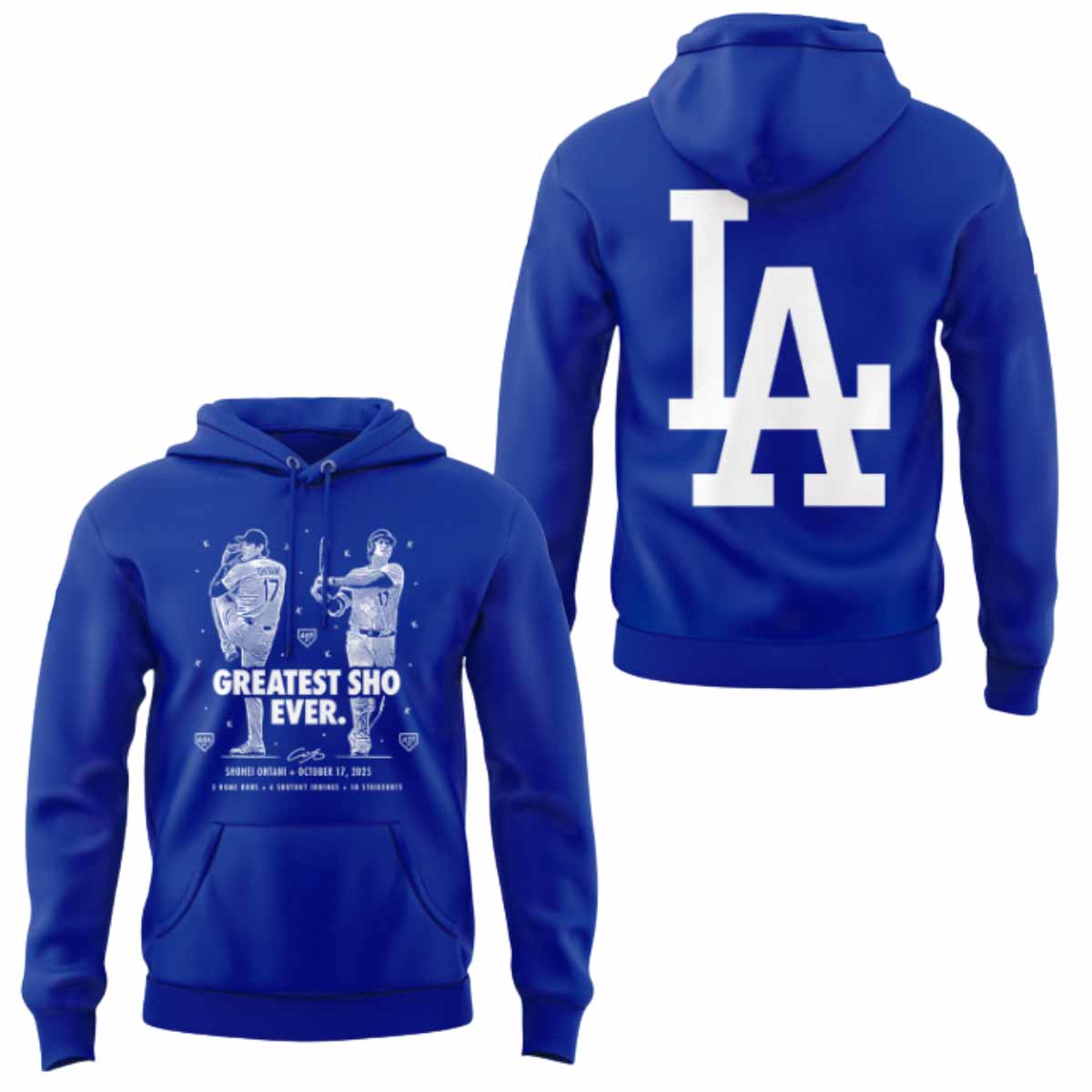Dodgers x Greatest Sho Ever 2025 Hoodie Dodgers x Greatest Sho Ever 2025 Hoodie