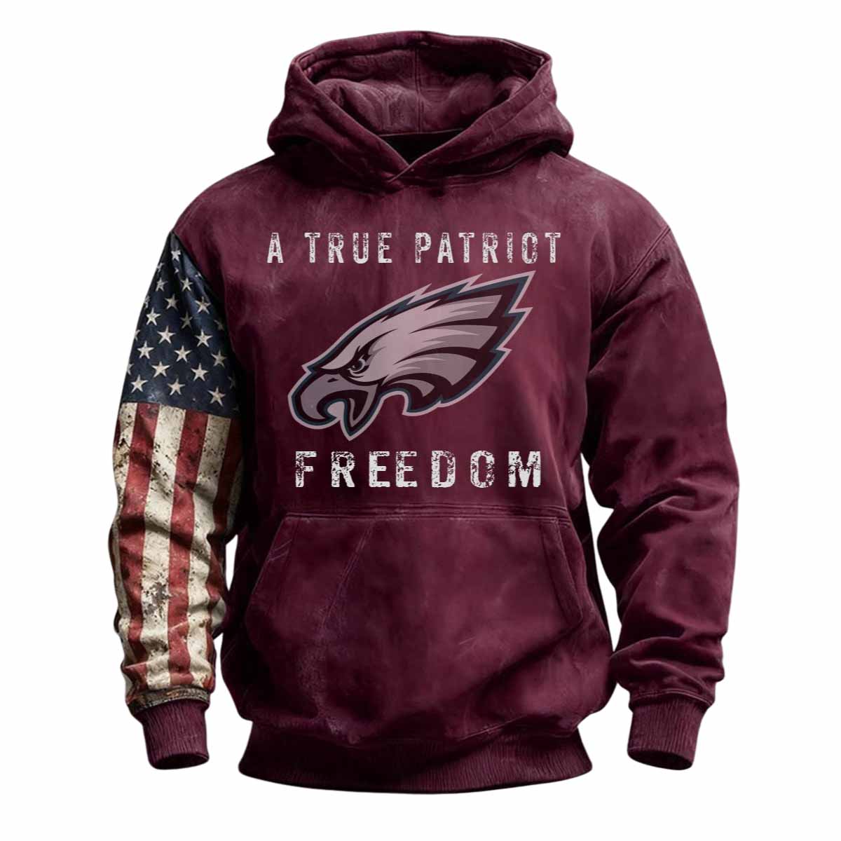 Eagles A True Patriot Freedom Hoodie Eagles A True Patriot Freedom Hoodie