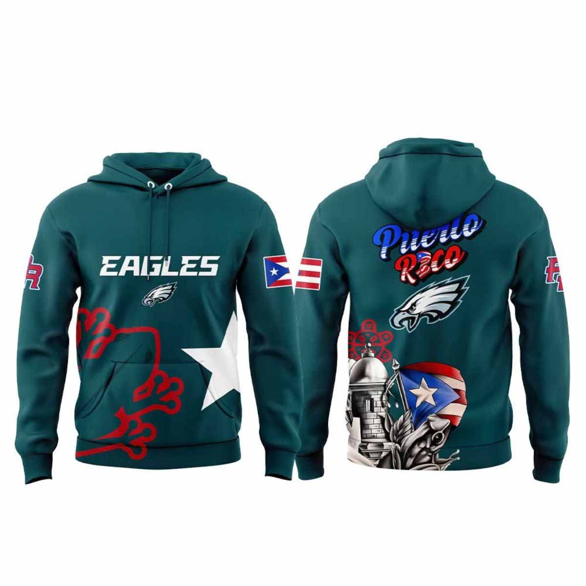 Eagles Puerto Rico Heritage 2025 Shirt Eagles Puerto Rico Heritage 2025 Shirt