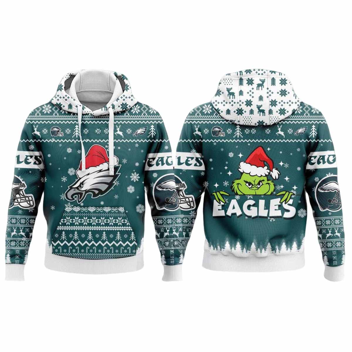 Eagles x Christmas 2025 Hoodie Eagles x Christmas 2025 Hoodie