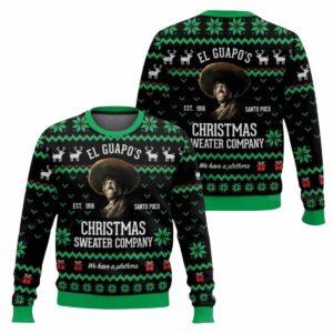 El Guapos Christmas Sweater Company Three Amigos Ugly Christmas Sweater