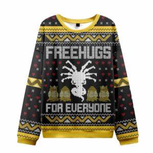 Free Hugs For Everyone Ugly Christmas Sweater Free Hugs For Everyone Ugly Christmas Sweater