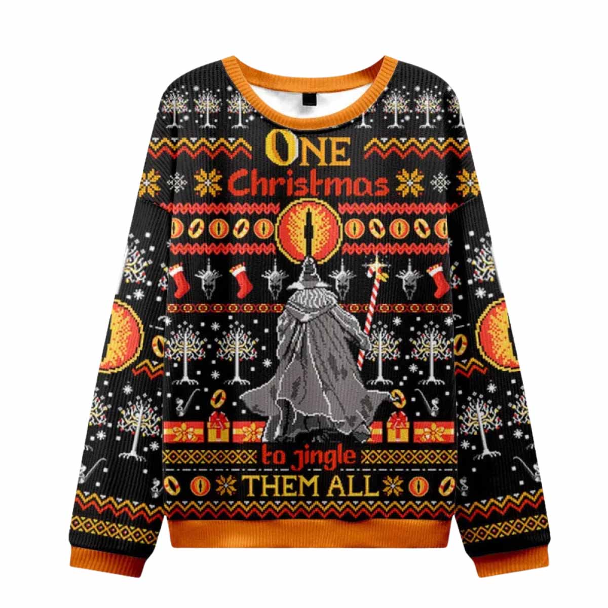 Gandalf Christmas Ugly Christmas Sweater Gandalf Christmas Ugly Christmas Sweater