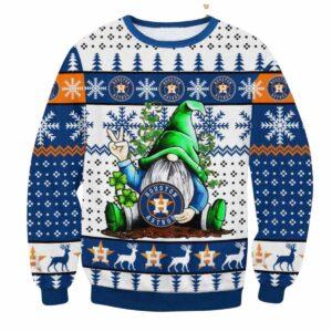 Gnome Astros Ugly Christmas Sweater Gnome Astros Ugly Christmas Sweater