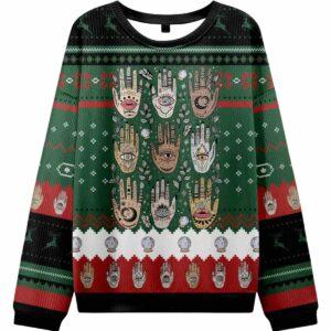Helping Hands Ugly Christmas Sweater