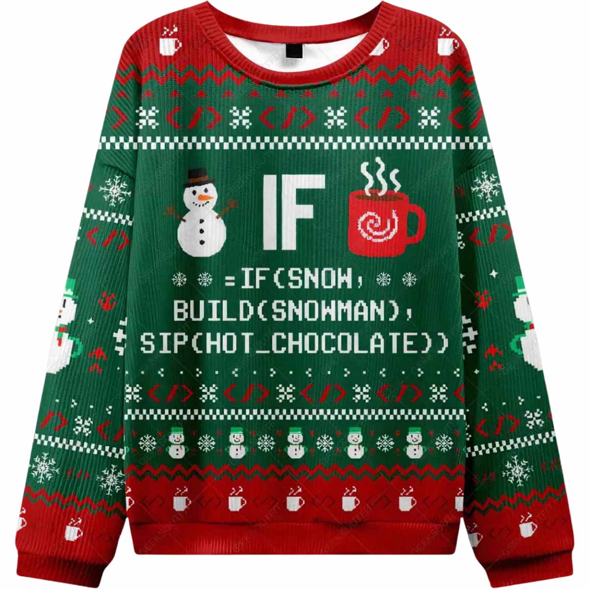 IF Code Ugly Christmas Sweater IF Code Ugly Christmas Sweater