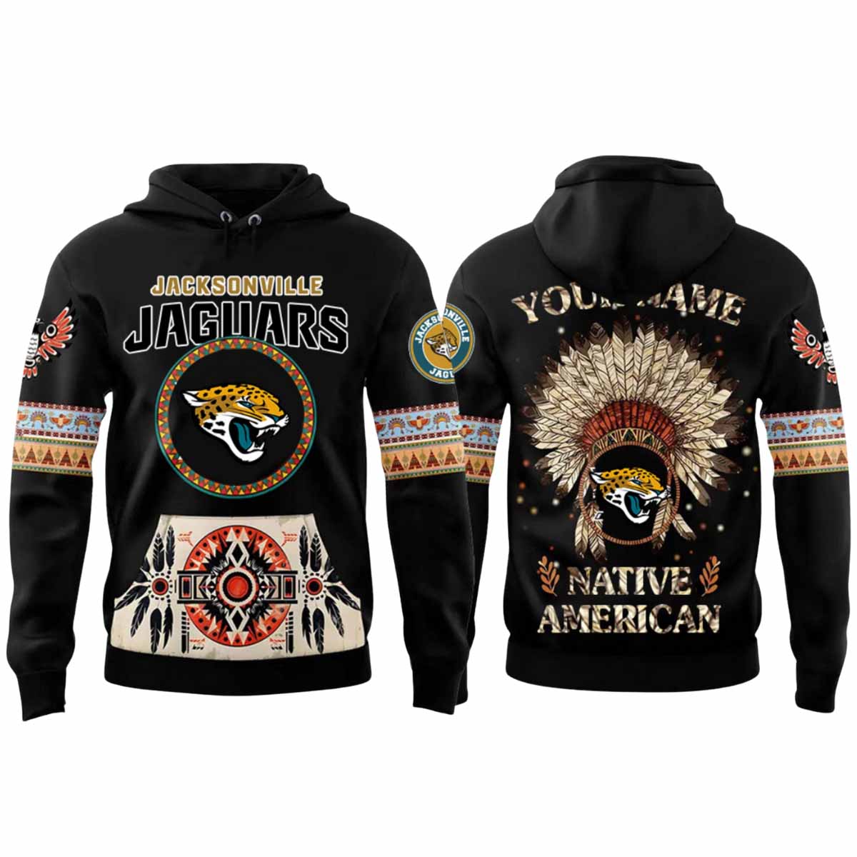 Jaguars x Native American Heritage 2025 Hoodie Jaguars x Native American Heritage 2025 Hoodie