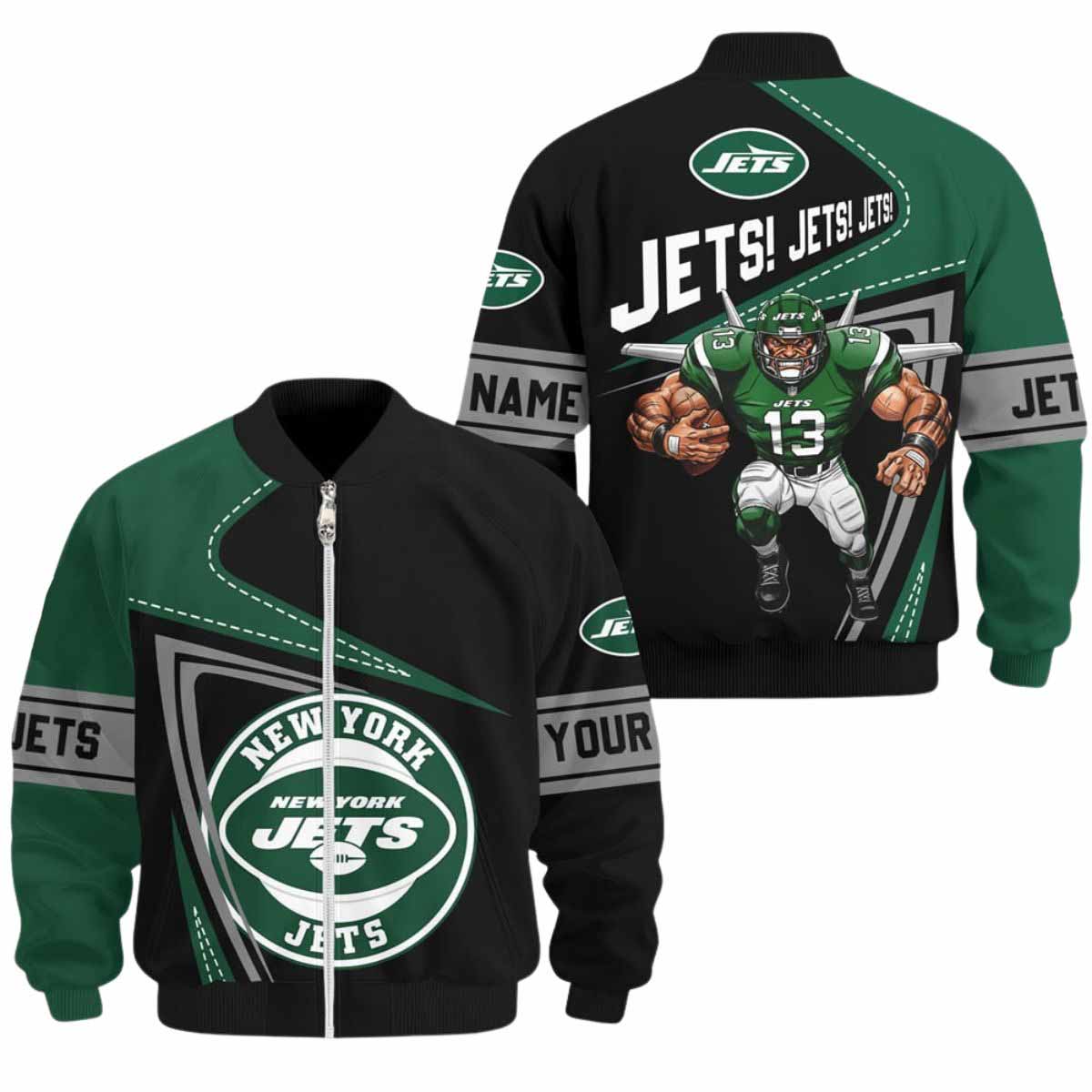 Jets Jets 2025 Bomber Jacket Jets Jets 2025 Bomber Jacket