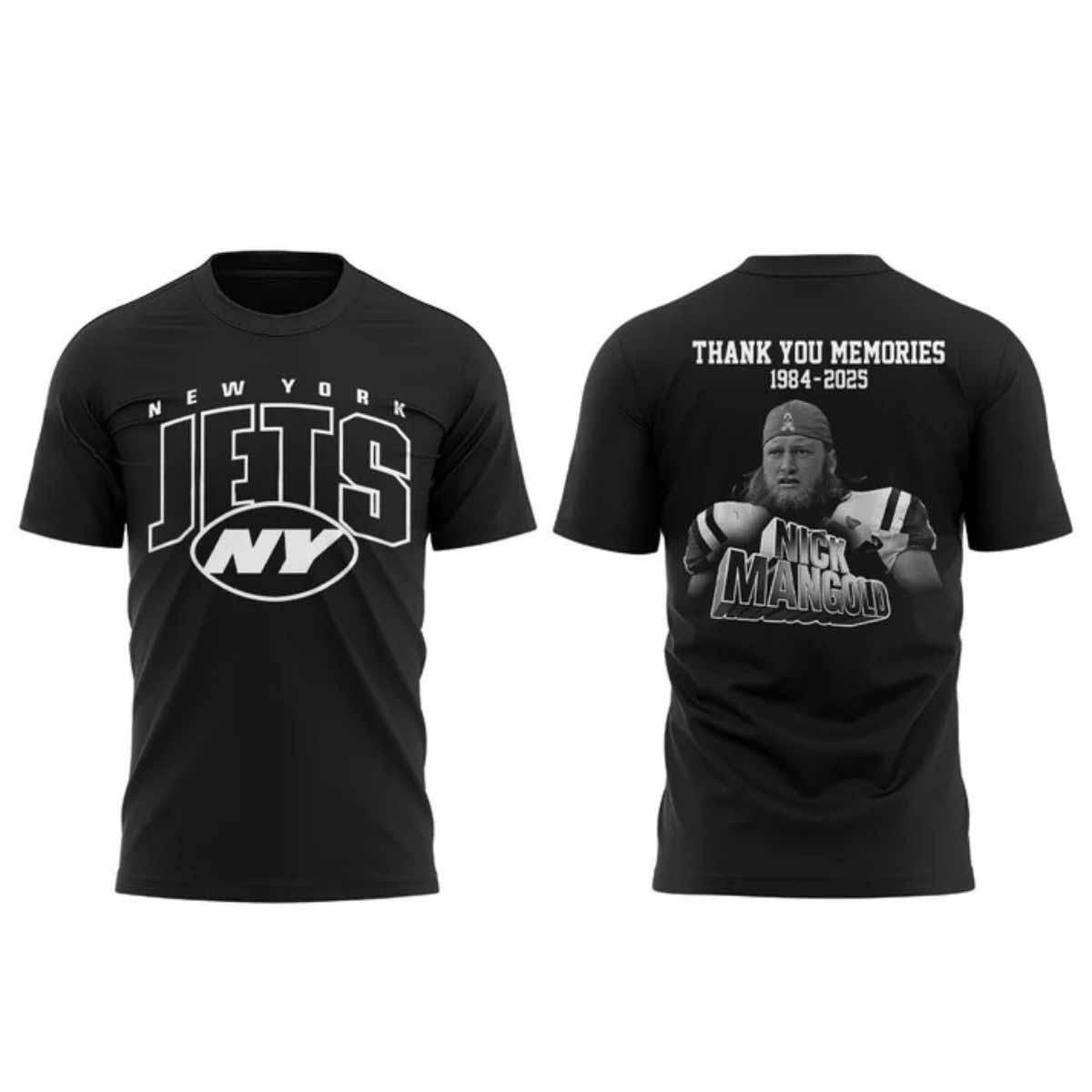 Jets Thank You Memories 1984 2025 Mangold Shirt Jets Thank You Memories 1984-2025 Mangold Shirt