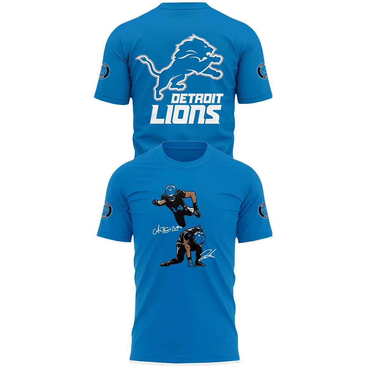 Lions SuperBrown And SpiderGibbs Shirt Lions SuperBrown And SpiderGibbs Shirt