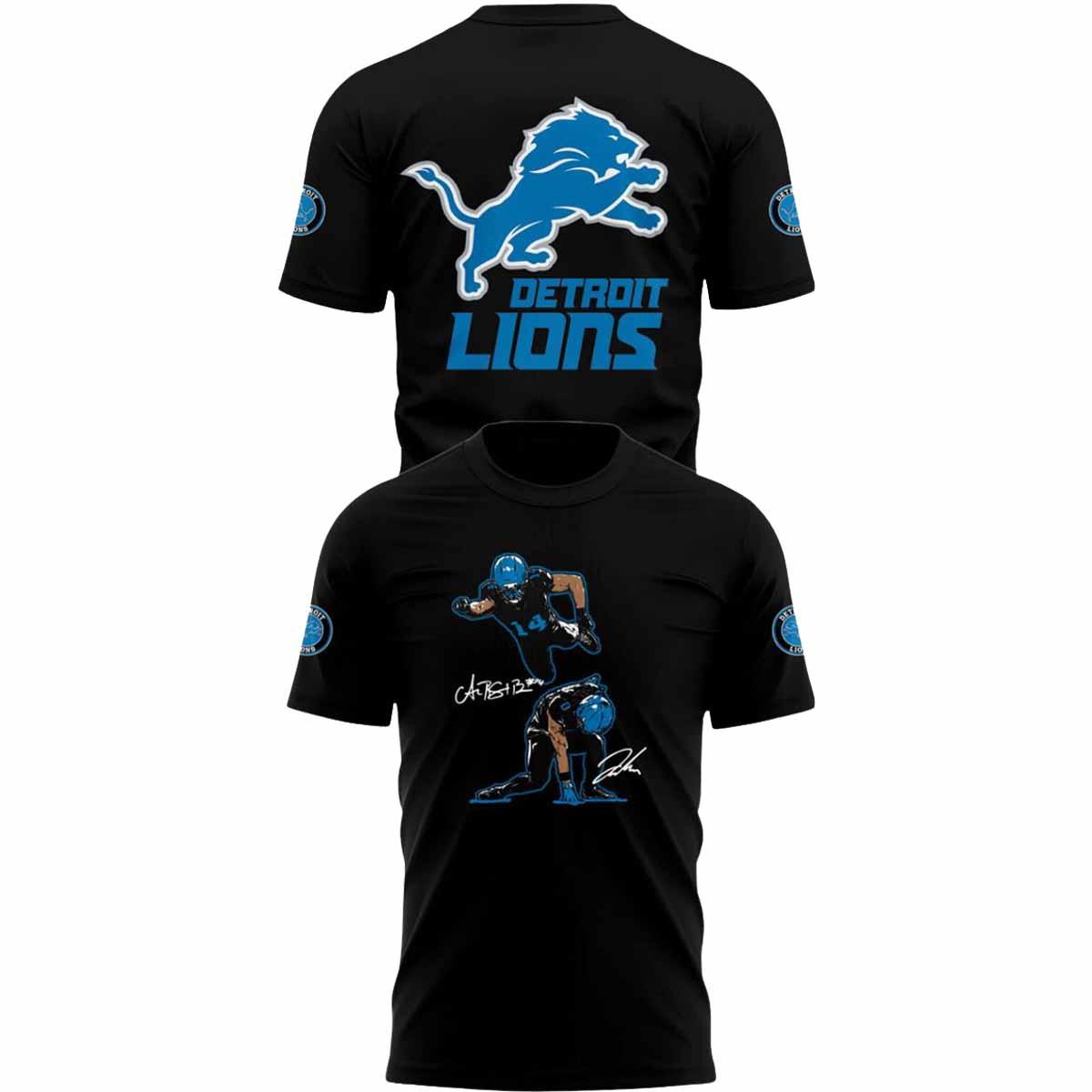 Lions SuperBrown And SpiderGibbs Shirt Lions SuperBrown And SpiderGibbs Shirt