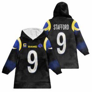 M.S 9 Captain Los Angeles Football Unisex Blanket Hoodie M.S 9 Captain Los Angeles Football Unisex Blanket Hoodie