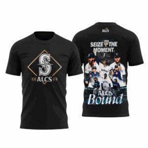 Mariners ALCS Bound Seize The Moment 2025 Shirt Mariners ALCS Bound Seize The Moment 2025 Shirt
