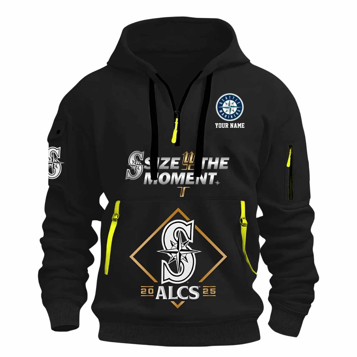 Mariners ALCS Quarter Zip 2025 Hoodie Mariners ALCS Quarter Zip 2025 Hoodie
