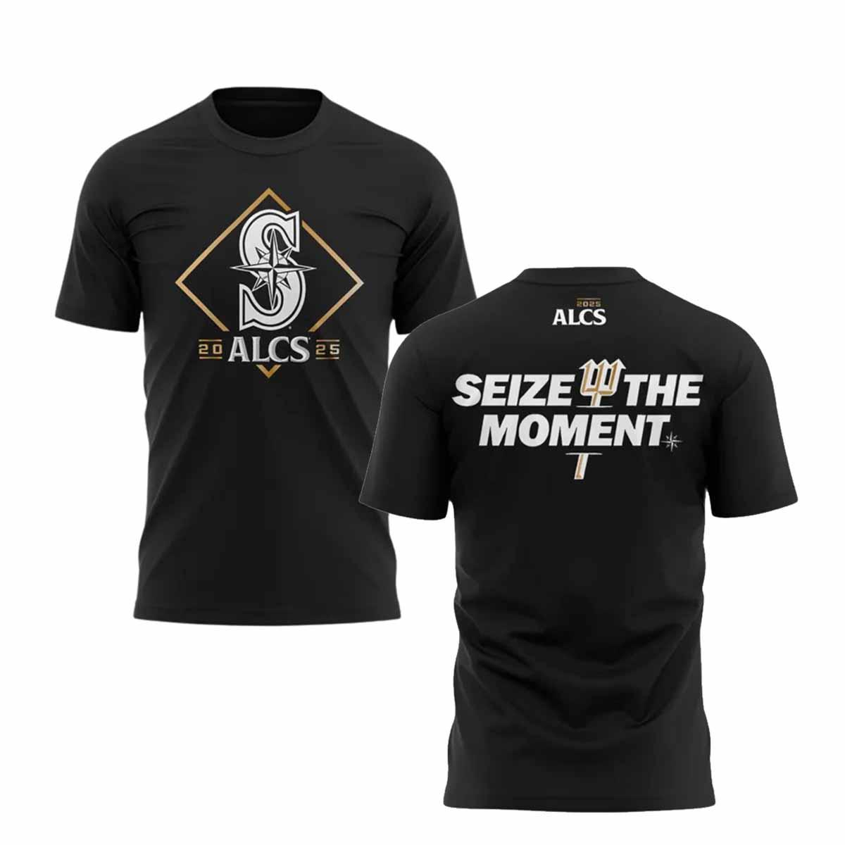 Mariners ALCS Seize The Moment 2025 Shirt Mariners ALCS Seize The Moment 2025 Shirt