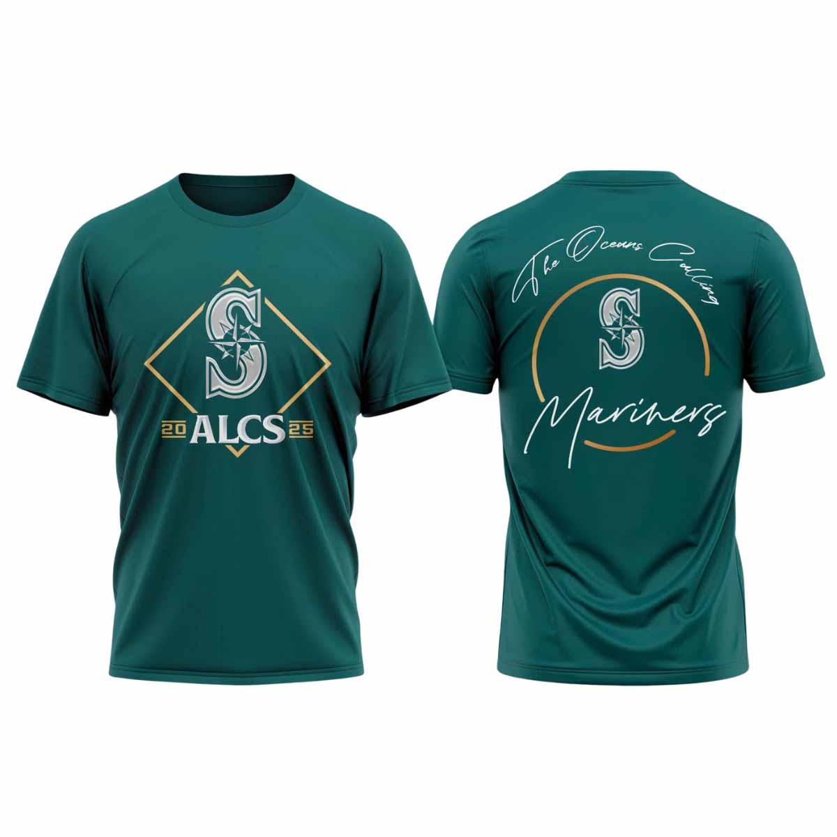 Mariners ALCS The Oceans Calling 2025 Shirt Mariners ALCS The Oceans Calling 2025 Shirt