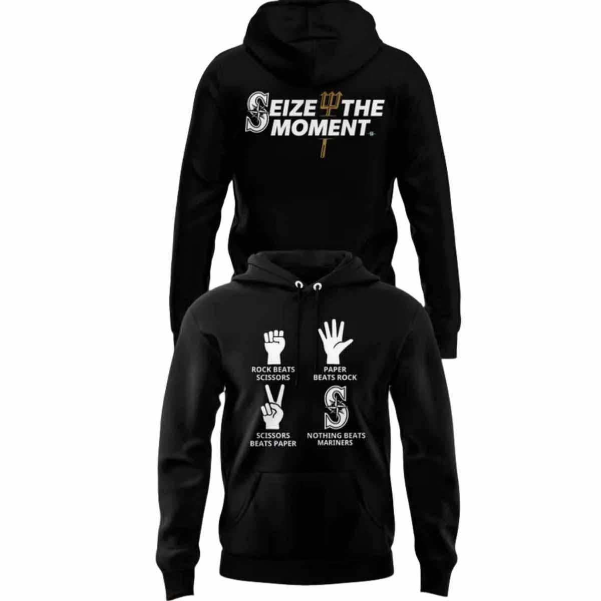 Mariners Paper Beats Rock Hoodie Mariners Paper Beats Rock Hoodie