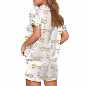 Martini Weenie Dachshund Lover Pajama Set