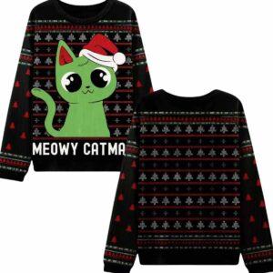 Meowy catmas Ugly Christmas Sweater Meowy catmas Ugly Christmas Sweater
