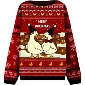Merry Duckmas Ugly Christmas Sweater