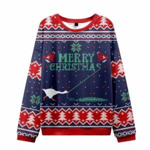 Merry Honked Funny Honk Goose Ugly Christmas Sweater Merry Honked Funny Honk Goose Ugly Christmas Sweater