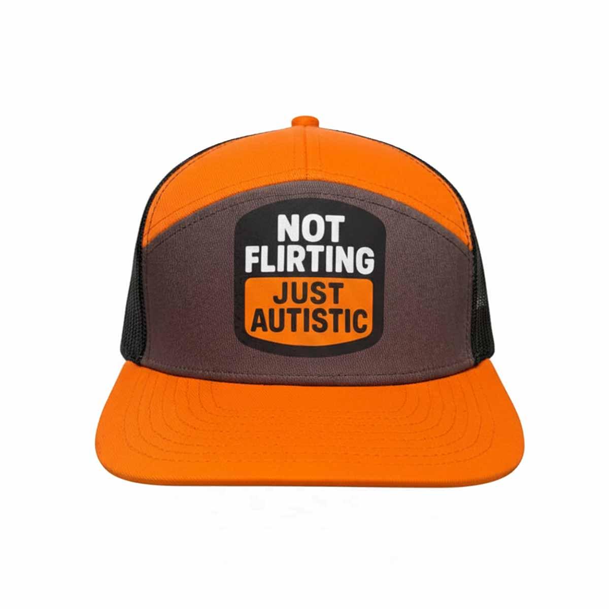Not Flirting Just Autistic Hat Not Flirting Just Autistic Hat