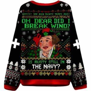Oh Dear Did I Break Wind Ugly Christmas Sweater Oh Dear Did I Break Wind Ugly Christmas Sweater