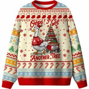 Oops I Got Another Tree Ugly Christmas Sweater