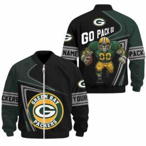 Packers Go Pack Go 2025 Bomber Jacket Packers Go Pack Go 2025 Bomber Jacket
