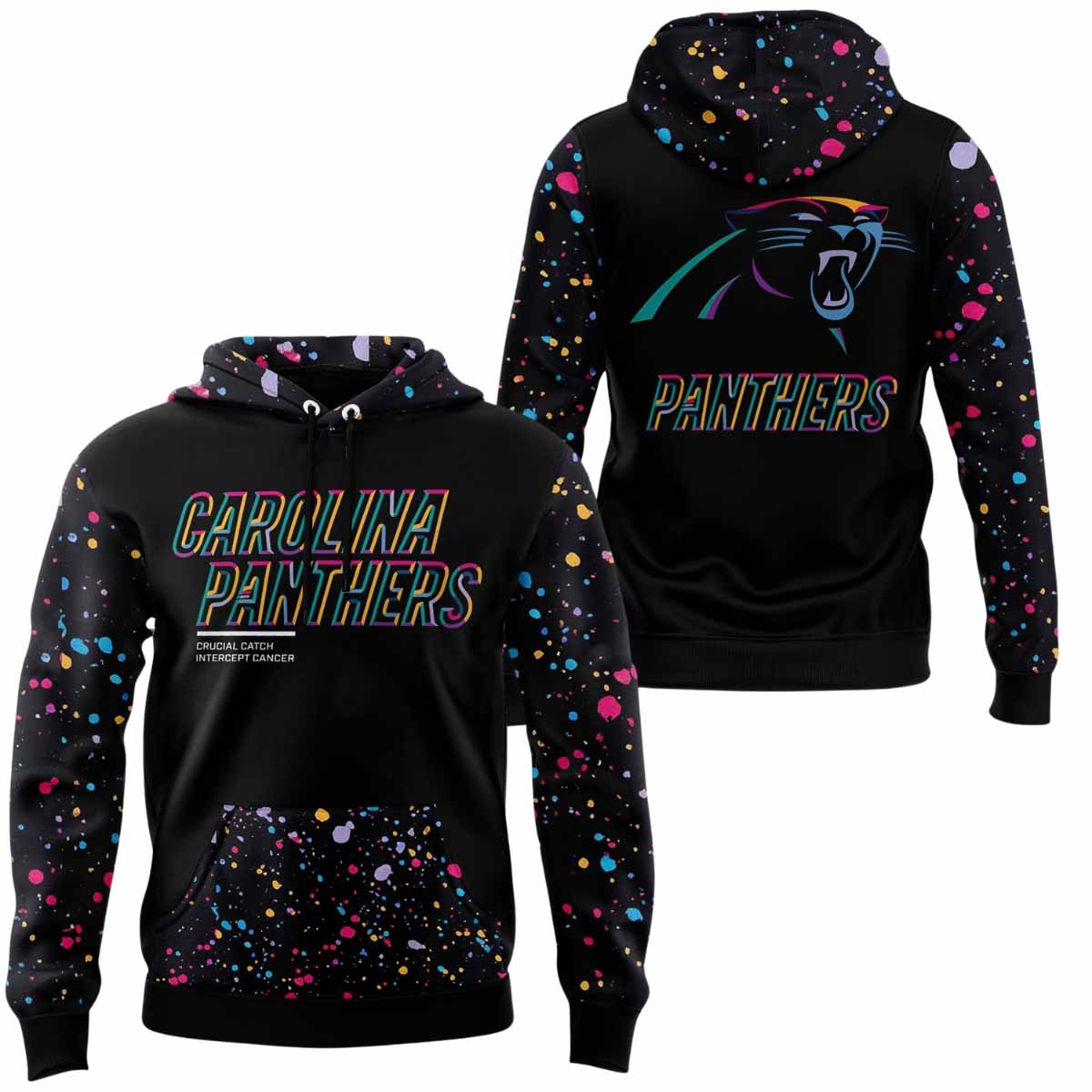 Panthers Crucial Catch 2025 Hoodie Panthers Crucial Catch 2025 Hoodie