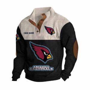 Personalized Cardinals Stand-Up Collar Sweatshirt Personalized Cardinals Stand-Up Collar Sweatshirt