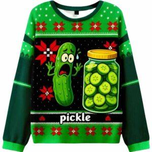 Pickle Ugly Christmas Sweater