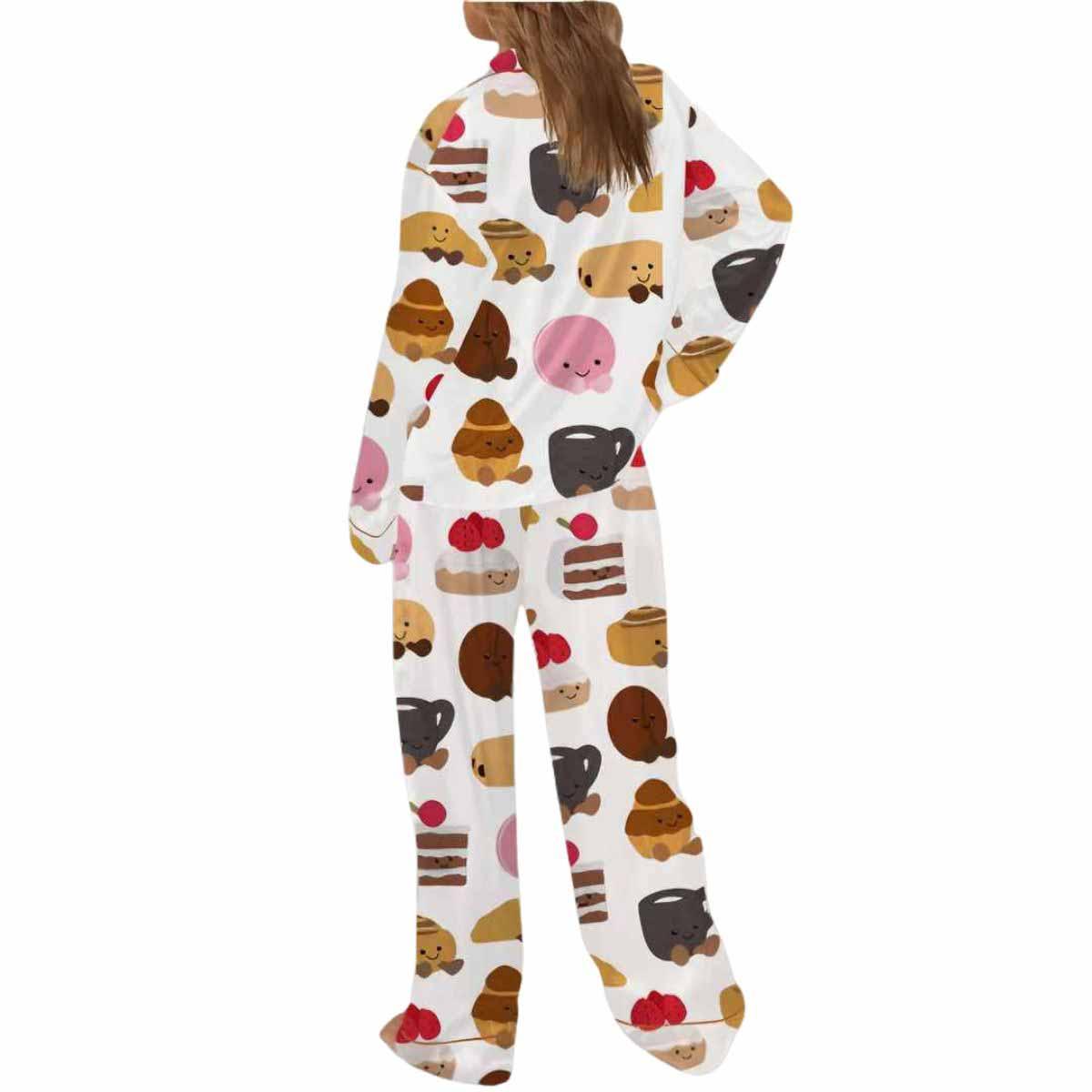 Plushies Bakery Silky Satin Pajama Set Plushies Bakery Silky Satin Pajama Set
