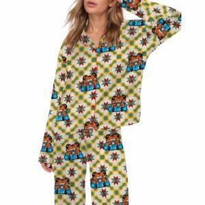 Puerto Rico Sapo Concho Silky Satin Pajama Set Puerto Rico Sapo Concho Silky Satin Pajama Set