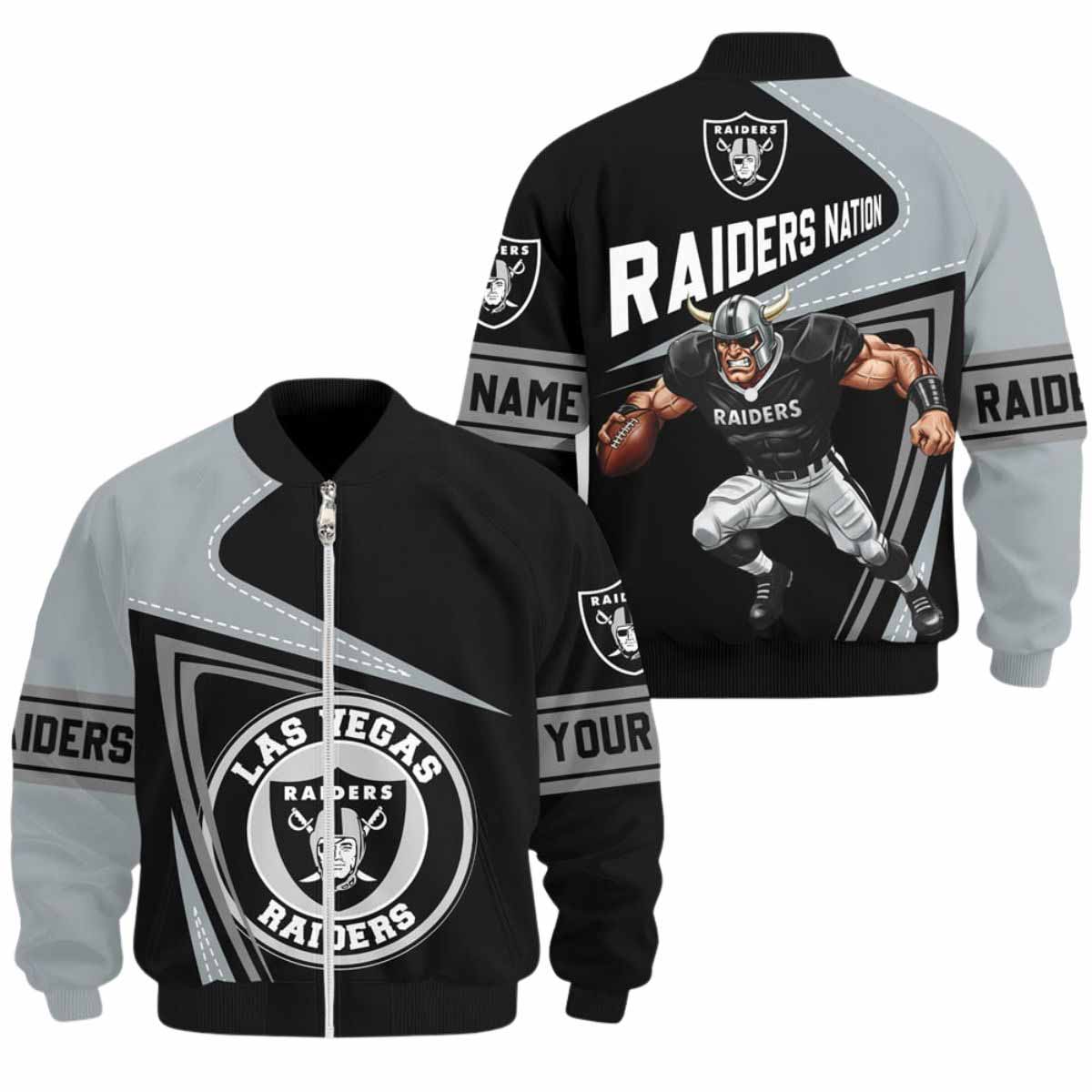 Raiders Nation 2025 Bomber Jacket Raiders Nation 2025 Bomber Jacket