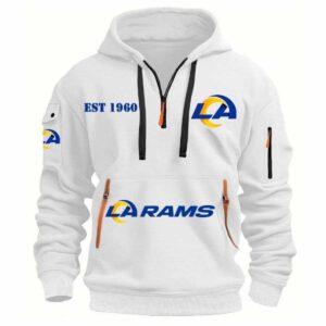 Rams EST 1960 Quarter Zip Hoodie Rams EST 1960 Quarter Zip Hoodie