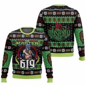 Rey Mysterio The Master Of The 619 Ugly Christmas Sweater