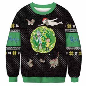 Rick And Morty Ugly Christmas Sweater