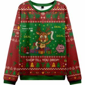 Savings Broke for the Holidays Ugly Christmas Sweater Savings Broke for the Holidays Ugly Christmas Sweater