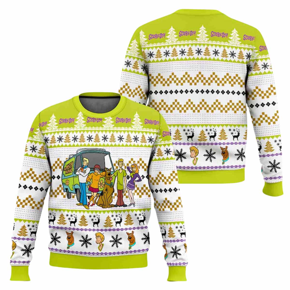 Scooby Doo And Friends Ugly Christmas Sweater Scooby Doo And Friends Ugly Christmas Sweater