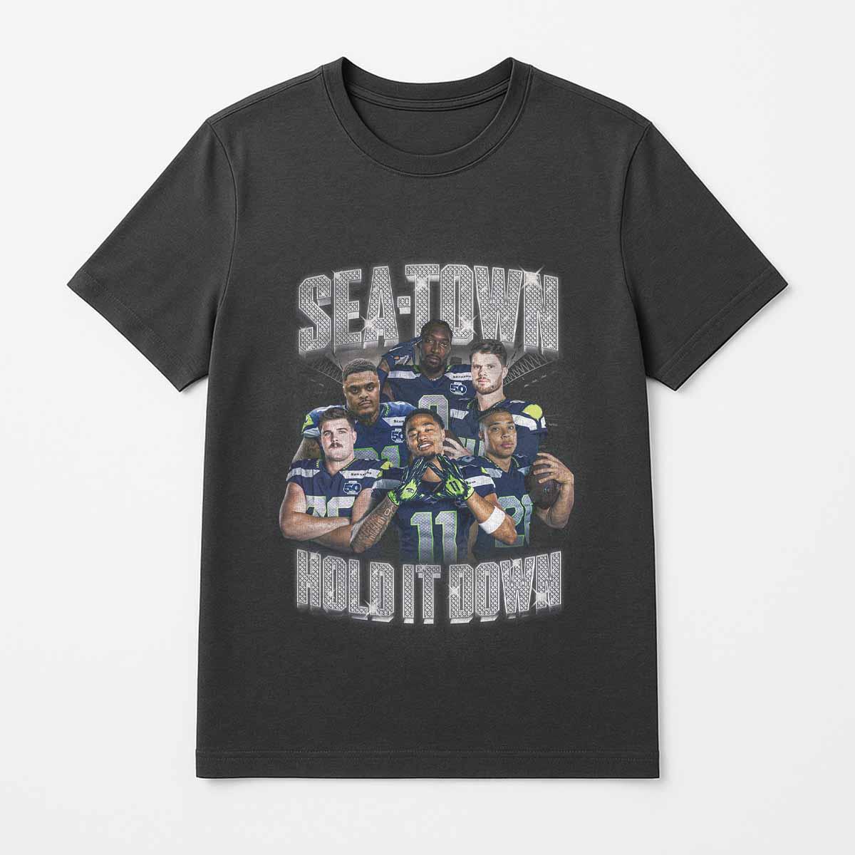 Seahawks Sea Town Hold It Down Shirt Seahawks Sea Town Hold It Down Shirt