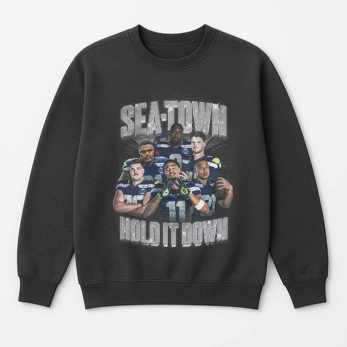 Seahawks Sea Town Hold It Down Shirt Seahawks Sea Town Hold It Down Shirt