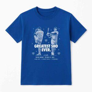 Shohei Ohtani Greatest Sho Ever 2025 Shirt Shohei Ohtani Greatest Sho Ever 2025 Shirt