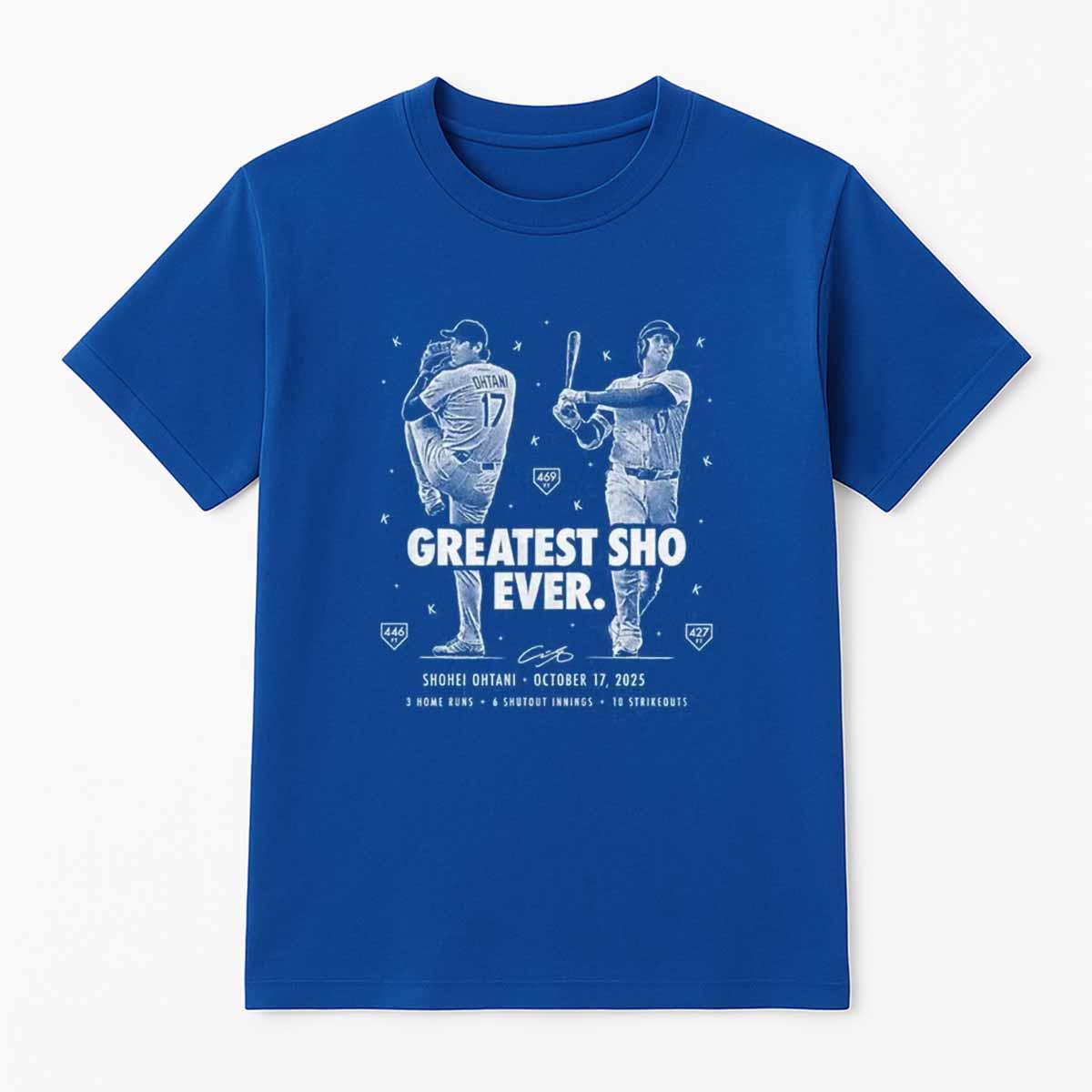 Shohei Ohtani Greatest Sho Ever 2025 Shirt Shohei Ohtani Greatest Sho Ever 2025 Shirt